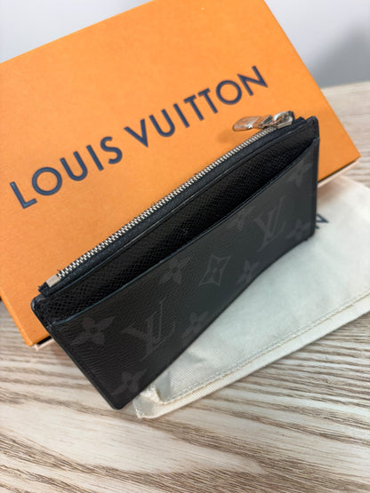 Louis Vuitton Monogram Eclipse card coin holder