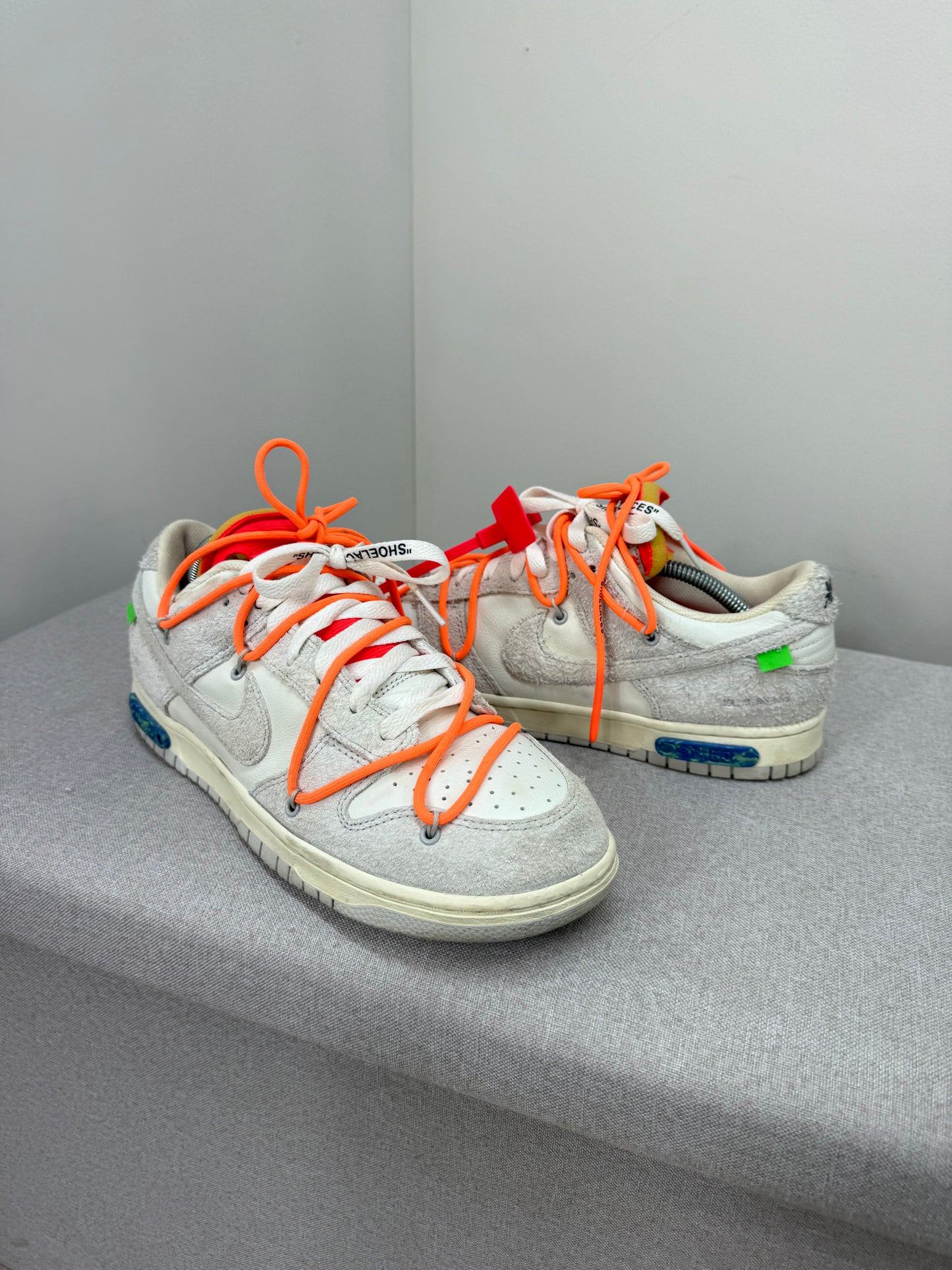 Nike Dunk low Sail /Orange Trainers-UK9