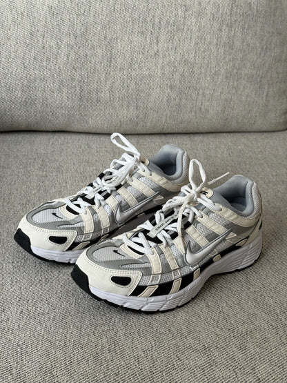 Nike P-6000 Sail Wolf Grey Trainers - UK 8