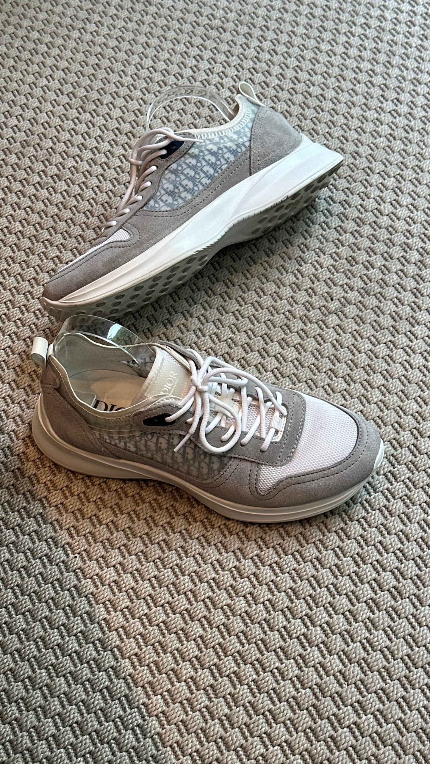 Dior B25 Grey Oblique Runner- UK 9