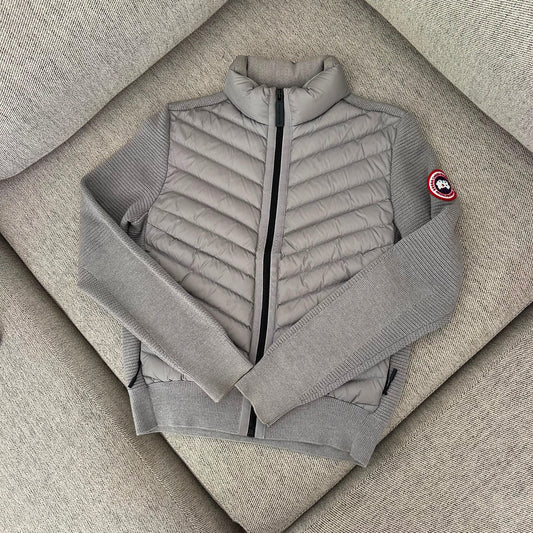 Canada Goose HyBridge Knit Jacket Grey – Small