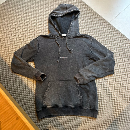 Saint Laurent Distressed logo Jumper - Small
