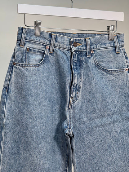 Celine Blue Barrel Leg Denim Jeans - 27