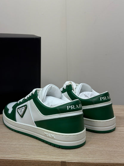 Prada Downtown Low Green Trainers- Brand New UK6