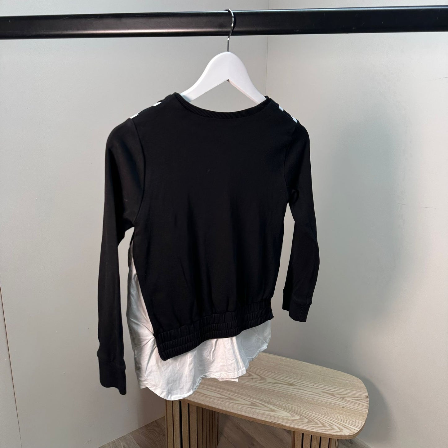 Kids DKNY Black Jumper Shirt – Age 10