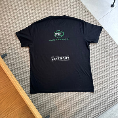 Givenchy Men's black studio home podium logo T-shirt - XL