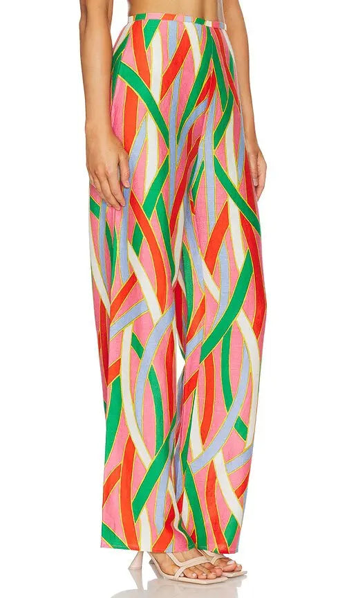 Cult Gaia Multi Colour Lane Trouser