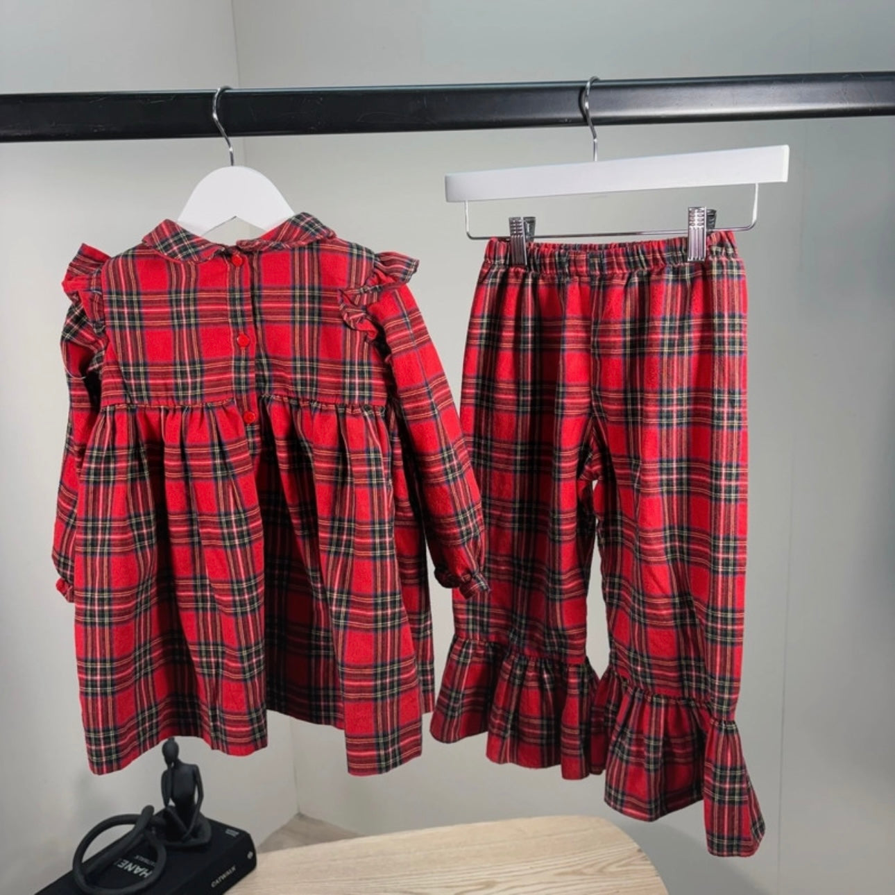 Kids Caramelo Tartan PJ Set – Age 4-5