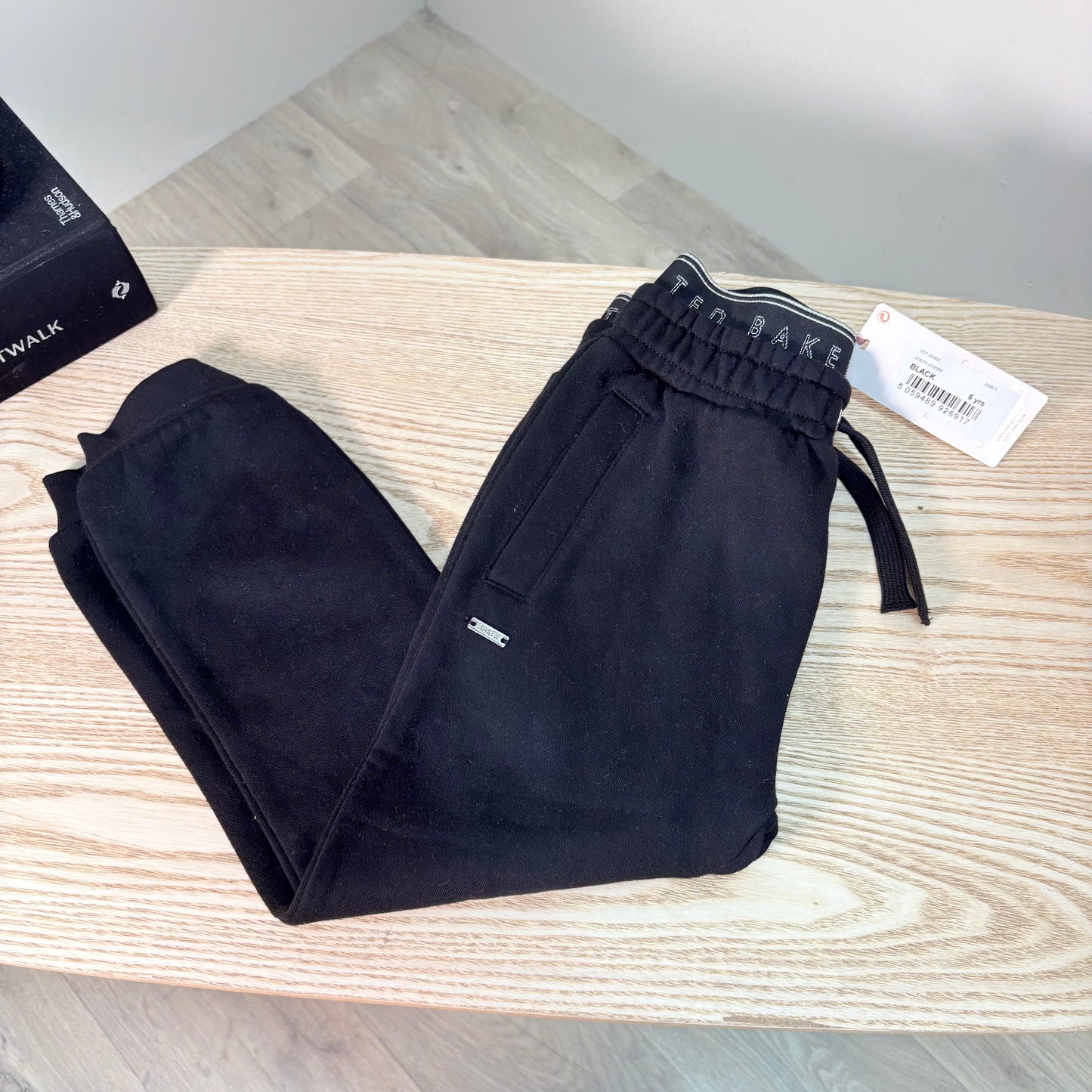 Kids Ted Baker Black Joggers – New In Tags Age 5