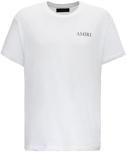 Amiri White Green Bandana Tree T-Shirt - 38/M