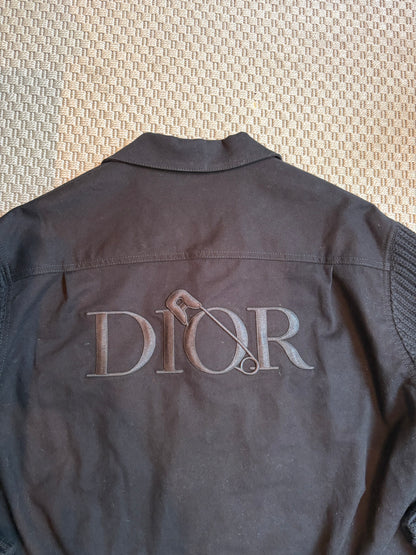 Dior Black Denim Atelier Button-Up Jacket – 54 XL/ XXL