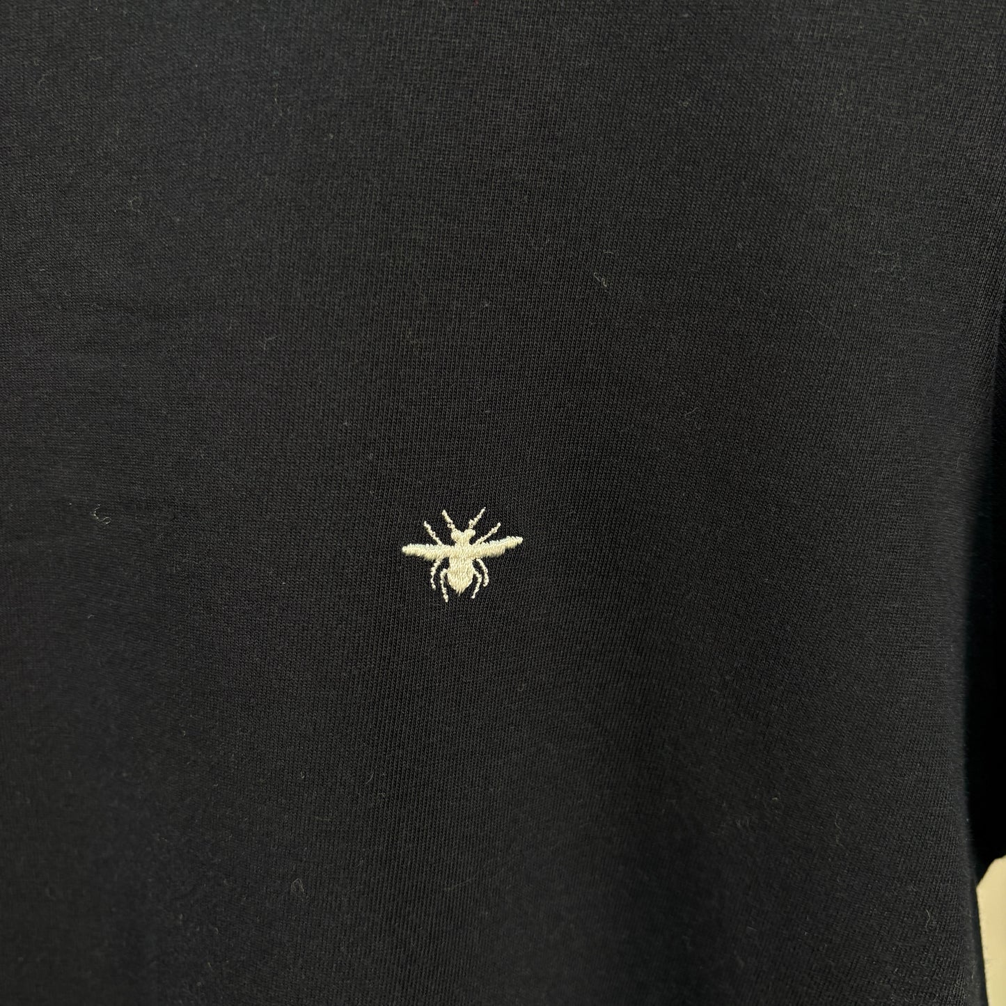 Dior Black Bee Plain T-Shirt – UK6
