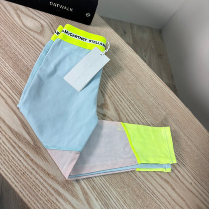 Kids Stella McCartney Blue & Yellow Band Leggings – Brand New Age 4