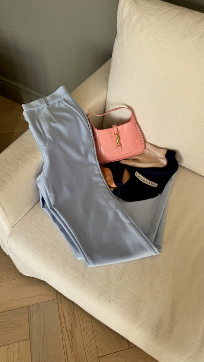 Alexander Wang Active Stretch Bodycon Pants In Blue – US 4