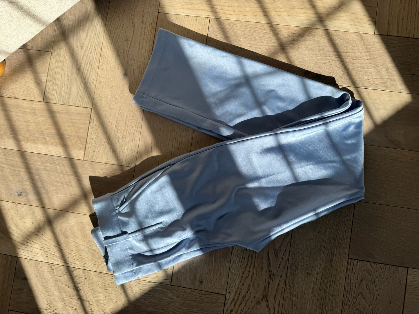 Alexander Wang Active Stretch Bodycon Pants In Blue – US 4