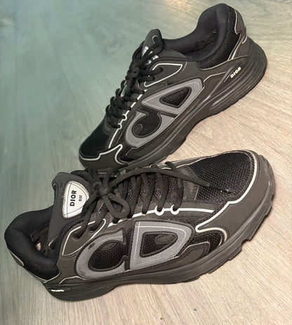 Dior Black CD B30 Trainers – UK 9 /Eu43