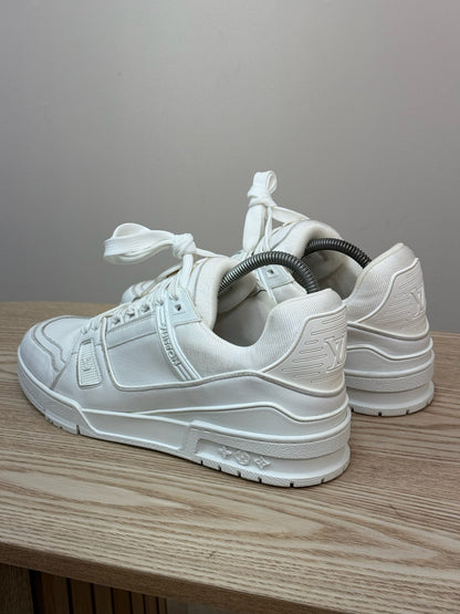 Louis Vuitton White by Virgil Abloh Trainer UK 8