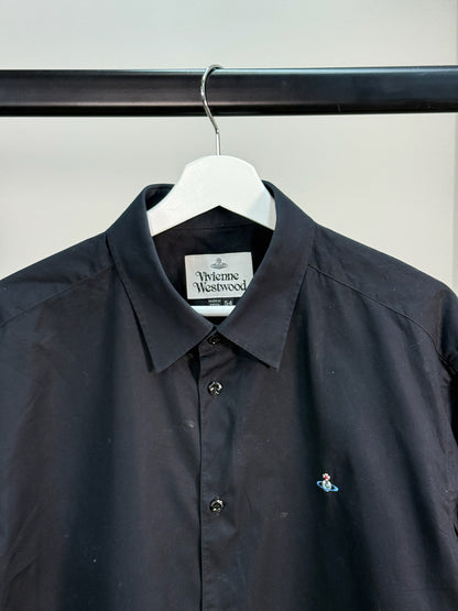 Vivienne Westwood Black Logo Shirt - 54-XL