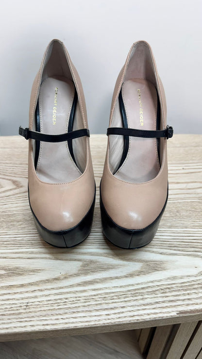 Kurt Geiger Nude Black Dream Heels – EU 38 / UK 5