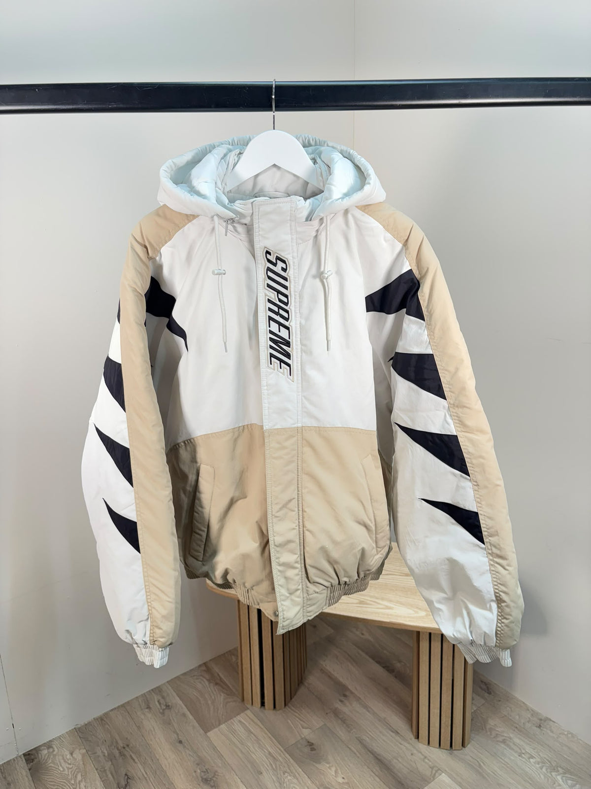 Supreme wildcat sideline puffer jacket  - Large