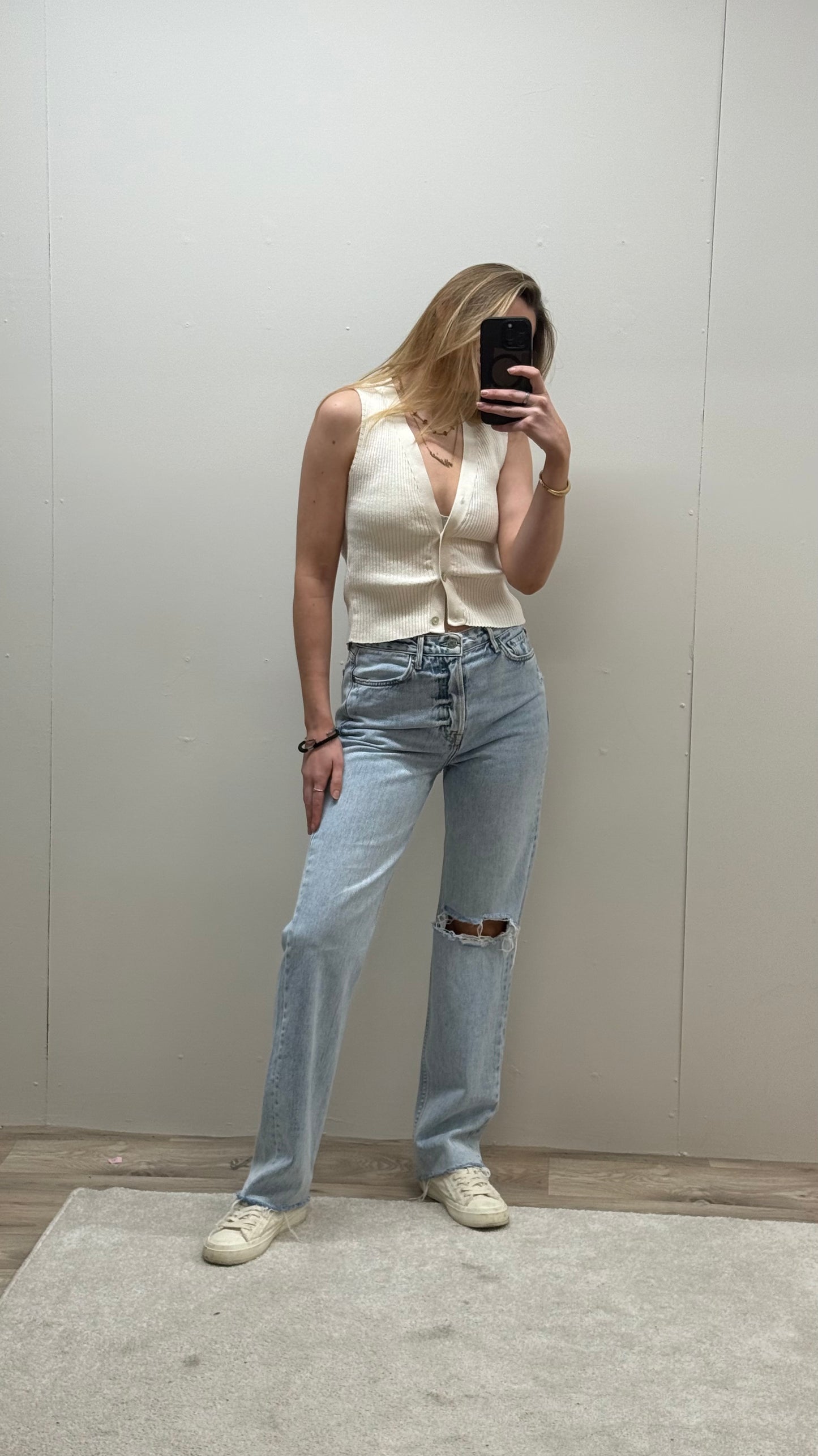 GRLFRND Blue Denim Jeans 26