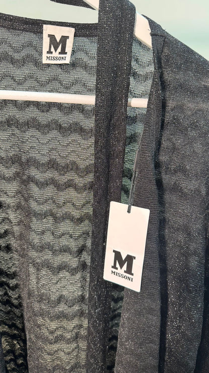 Missoni Black Beach Cover New In Tags – S
