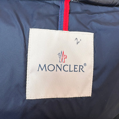 Moncler Navy Puffer Coat – 12Y