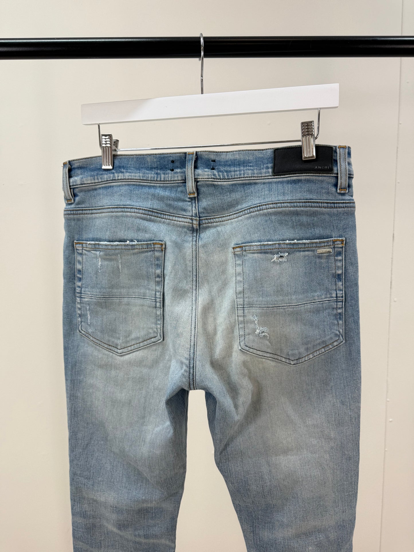 Amiri Blue Bandana MX1 Jeans -32