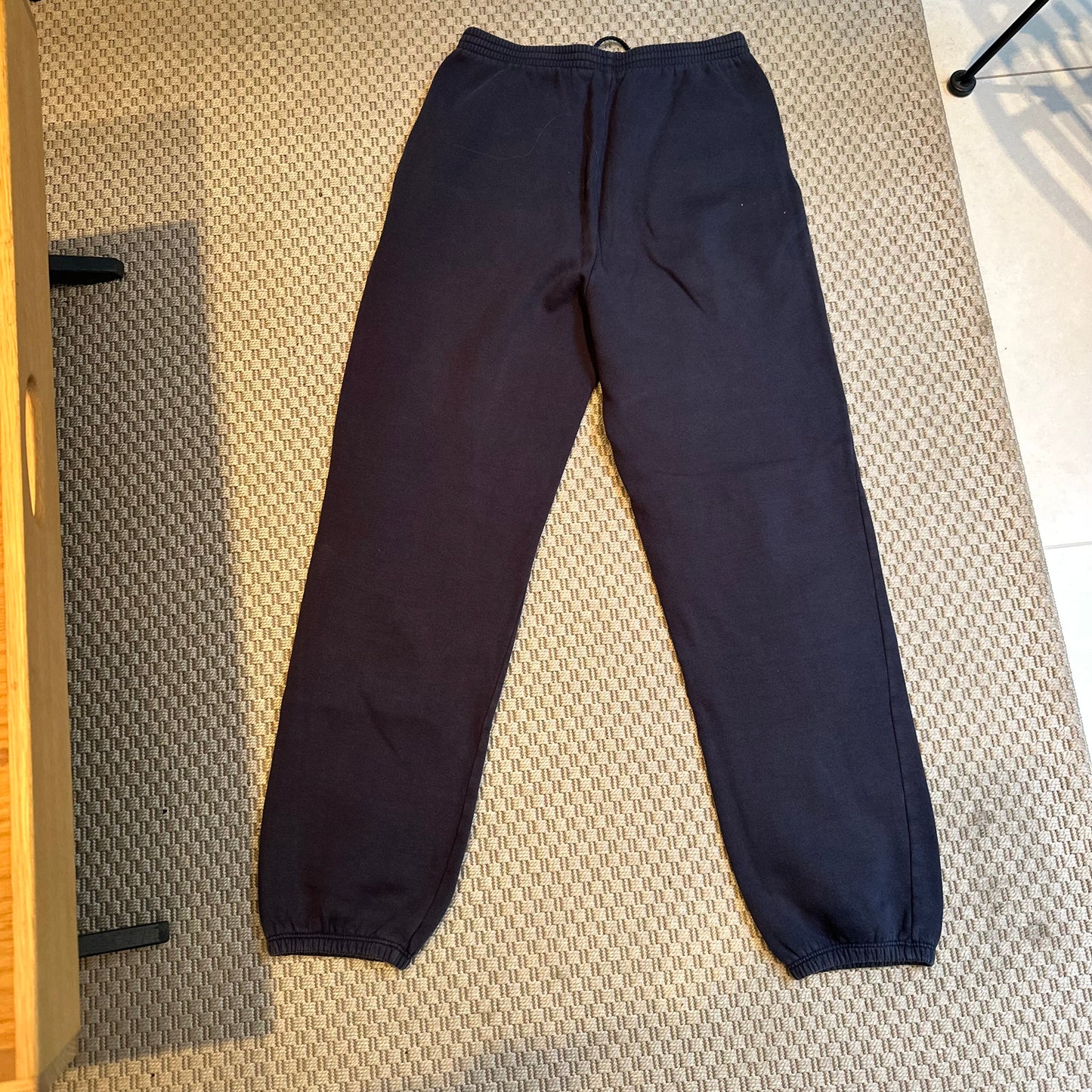 Balenciaga Navy Blue tracksuit bottoms - Small