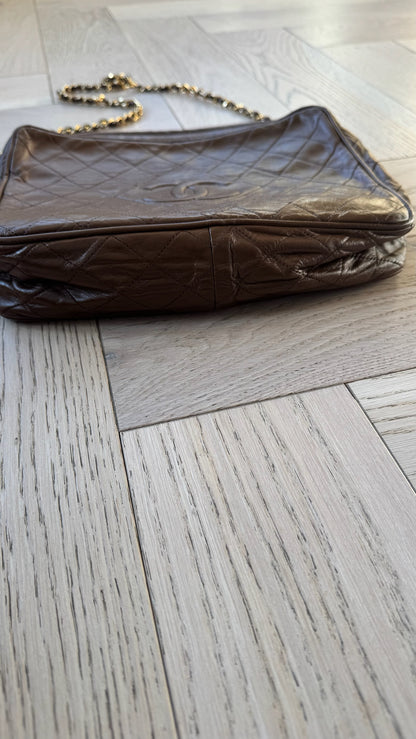 Chanel Vintage Chanel Lambskin Large Camera Bag