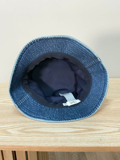 Celine Denim Logo Bucket Hat - Medium