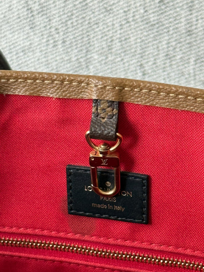 Louis Vuitton OnTheGo GM Tote Bag Monogram Brown Leather Bag