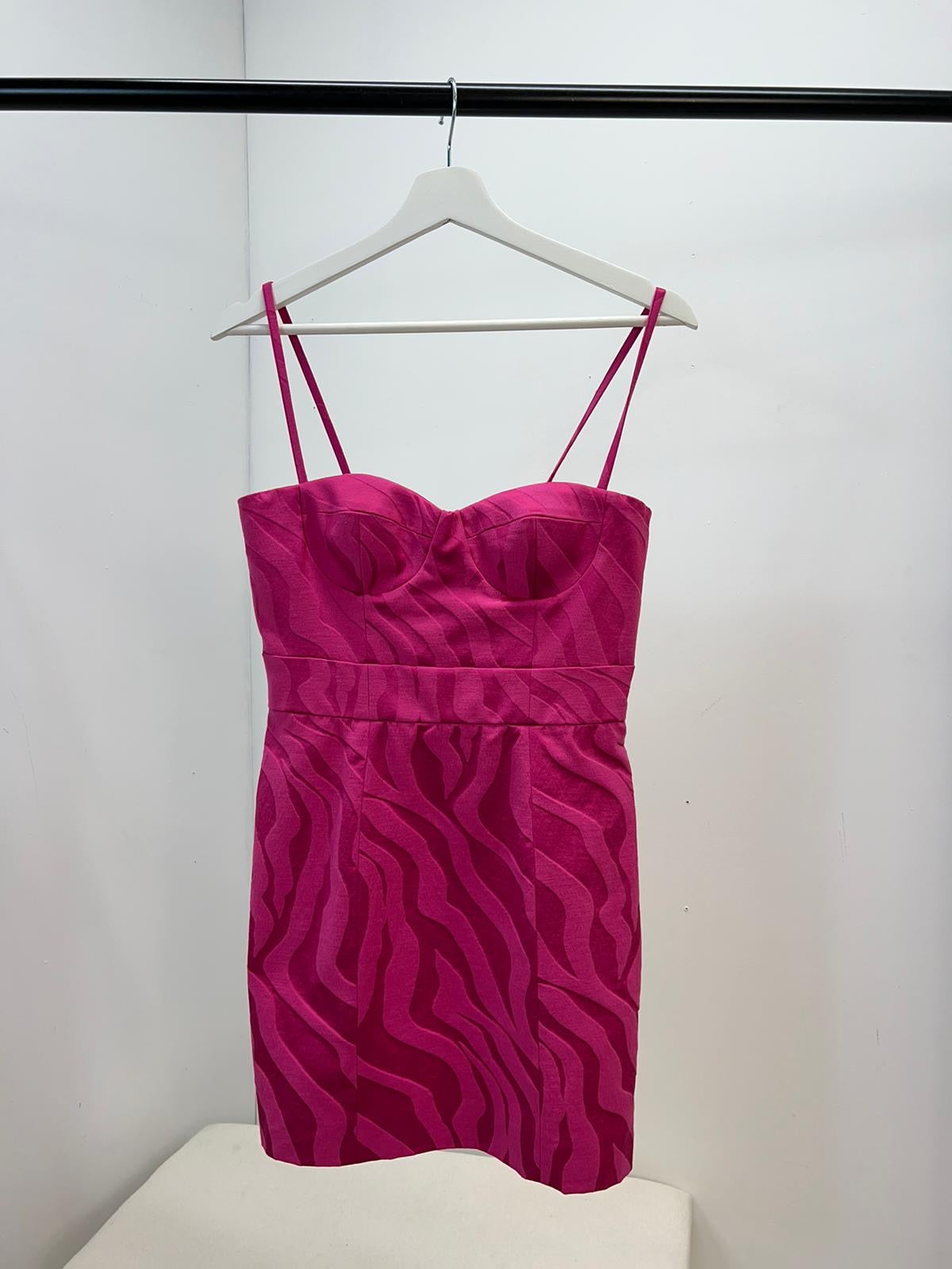 Just Cavalli Hot Pink Mini Dress- Brand New In Tags UK 10