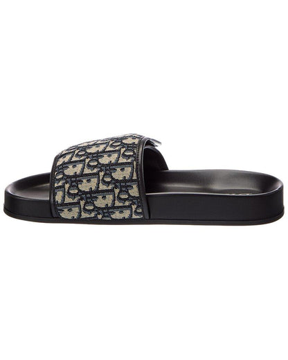 Dior Aqua Sandal – Beige and Black Dior Oblique Jacquard- Brand New UK 8