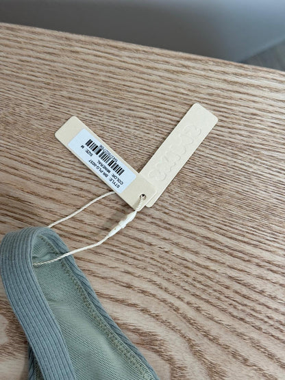 Skims Mineral Green Logo Bralette - New In Tags Medium