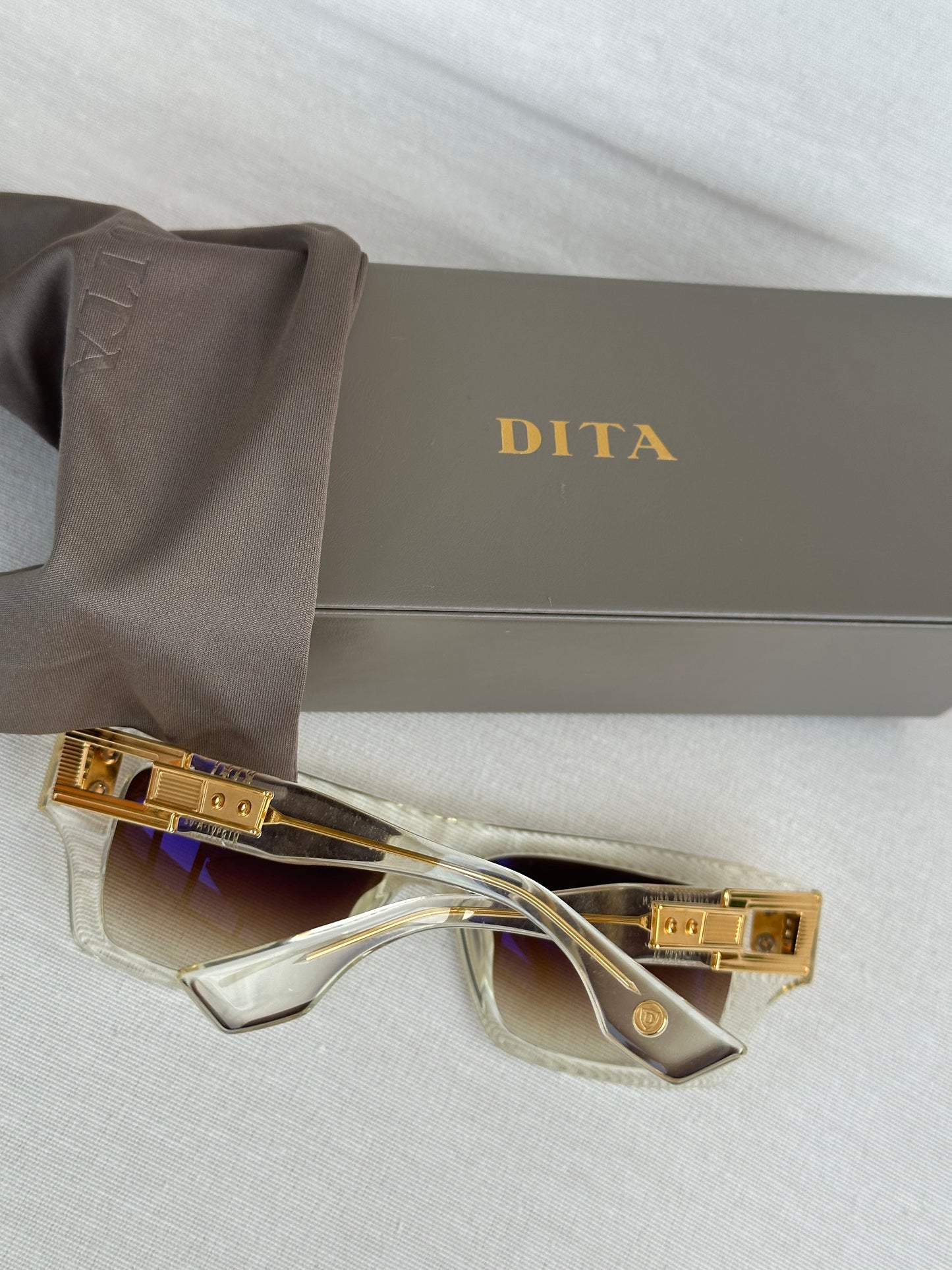 DITA Grandmaster- Seven Rectangular-Frame Acetate Sunglasses