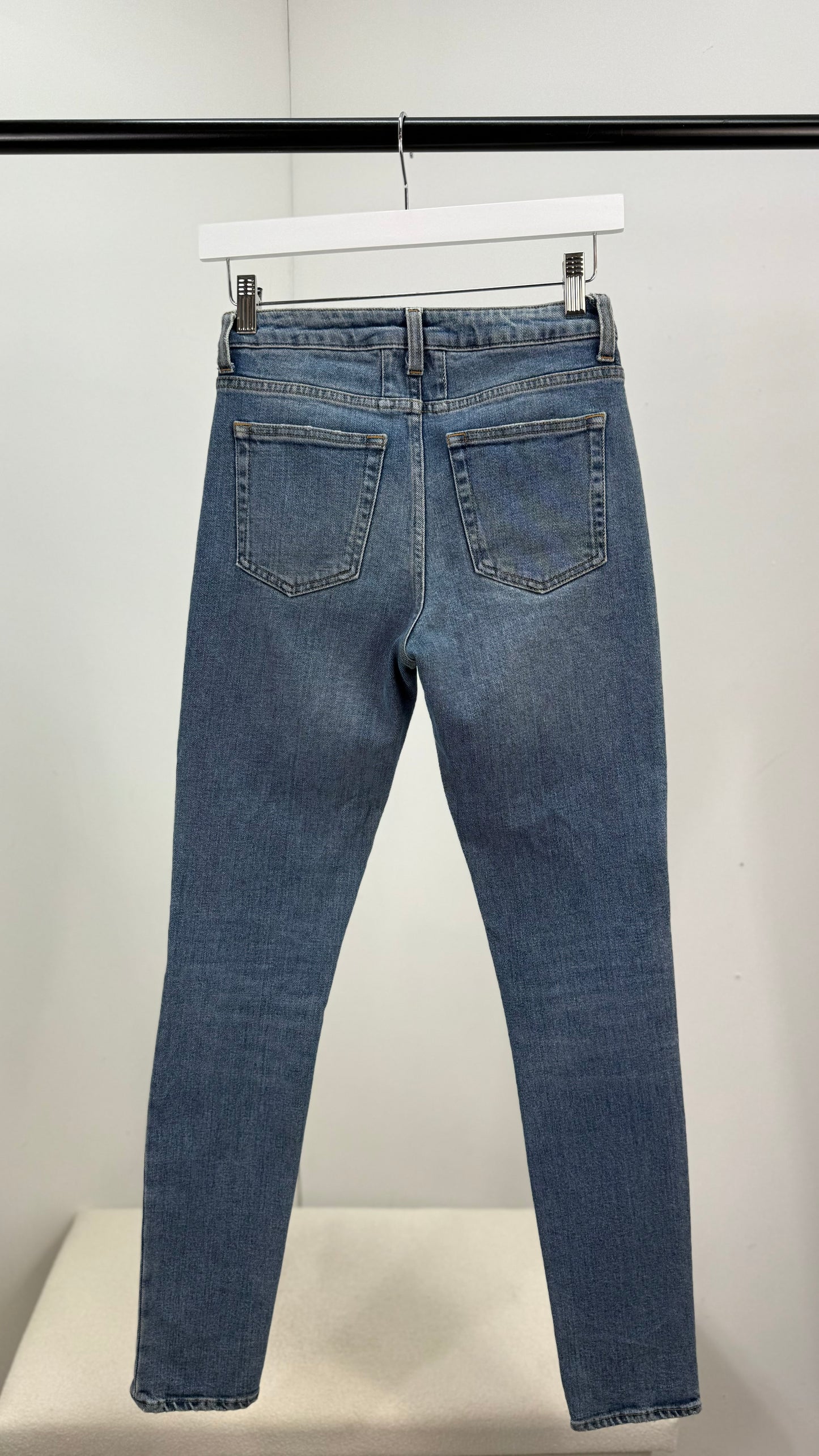 Saint Laurent Acid Light Blue Wash Jeans - UK 6/8