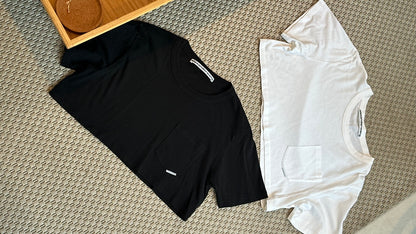 Alexander Wang Black Logo Crop Top - Medium