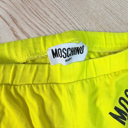 Kids Moschino Yellow Leggings – 9-12 Months