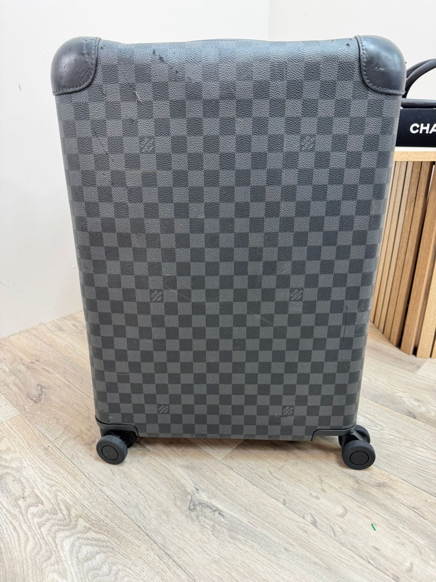 Louis Vuitton Black Damier Graphite Canvas Horizon Travel Suitcase 50