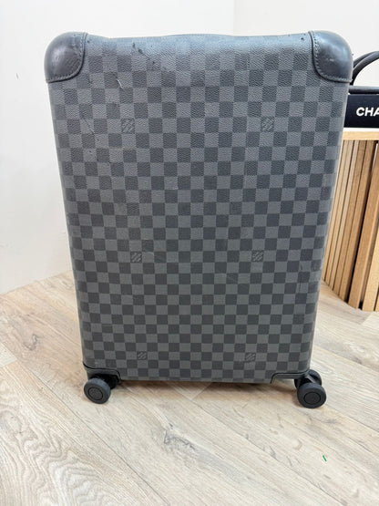 Louis Vuitton Black Damier Graphite Canvas Horizon Travel Suitcase 50