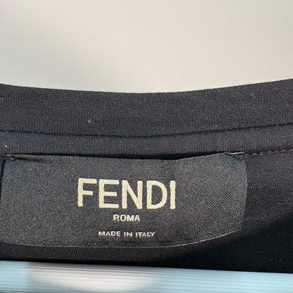 Fendi Black & Camo FF Print T-Shirt – Small