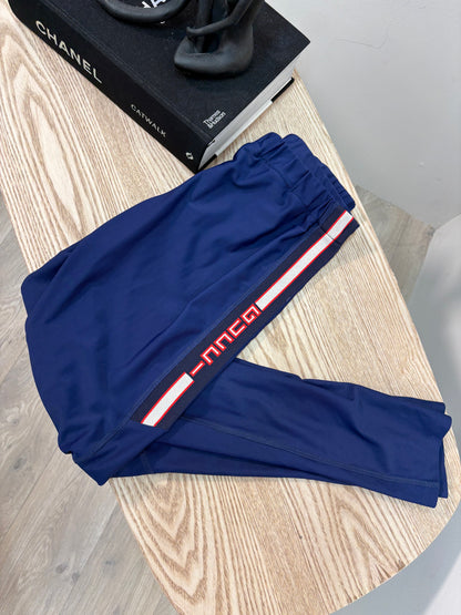 Kids Gucci Navy Red Stripe Logo Leggings – Age 12