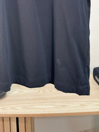 The Attico Black Join Us Upstairs Plain T-shirt - IT 38/S-M