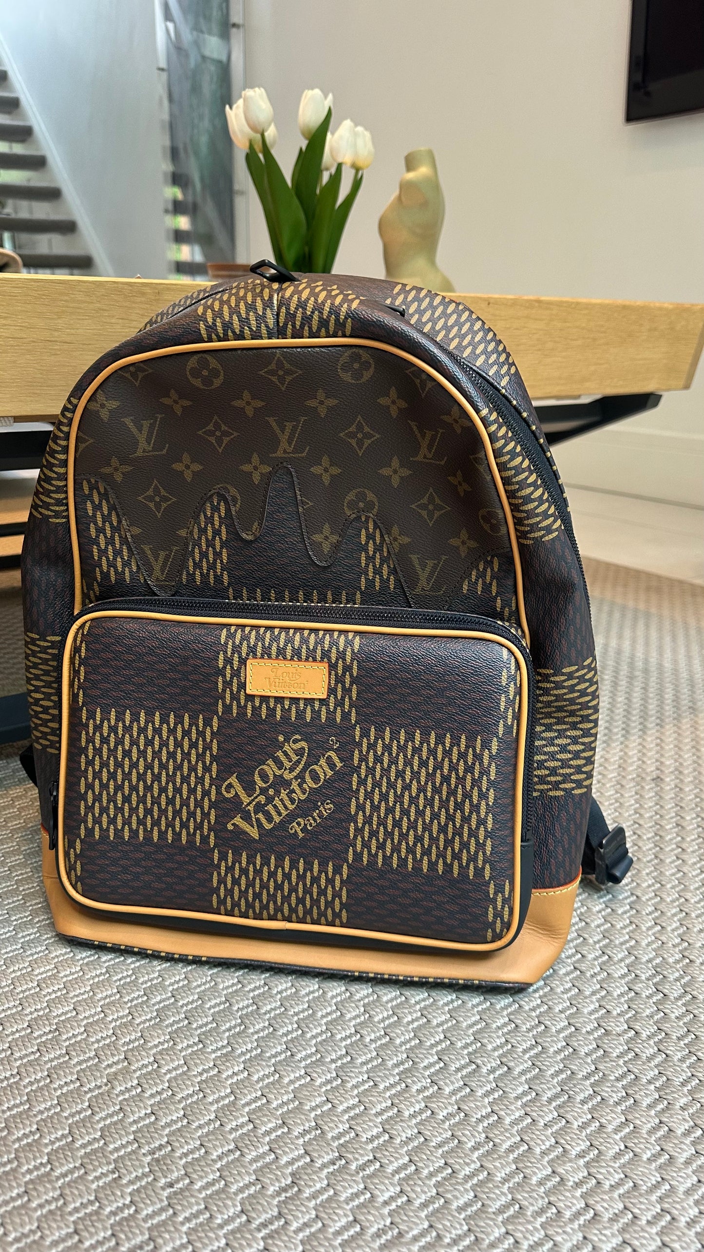 Louis Vuitton X Nigo Damier Giant Campus Backpack - Limited Edition , Brand New