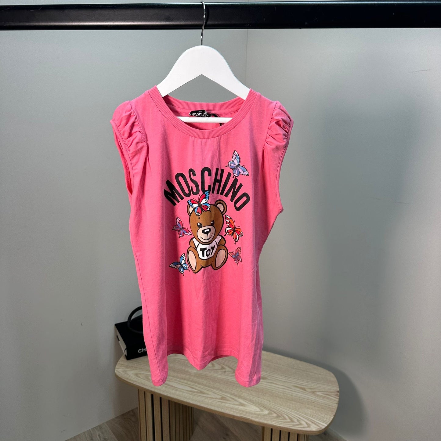 Kids Moschino Pink Teddy T-Shirt – Age 14
