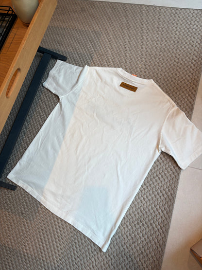Louis Vuitton White Embroidered Signature T-Shirt – XXL