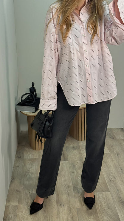 Re/Done Black Denim Straight Leg Jeans - 27