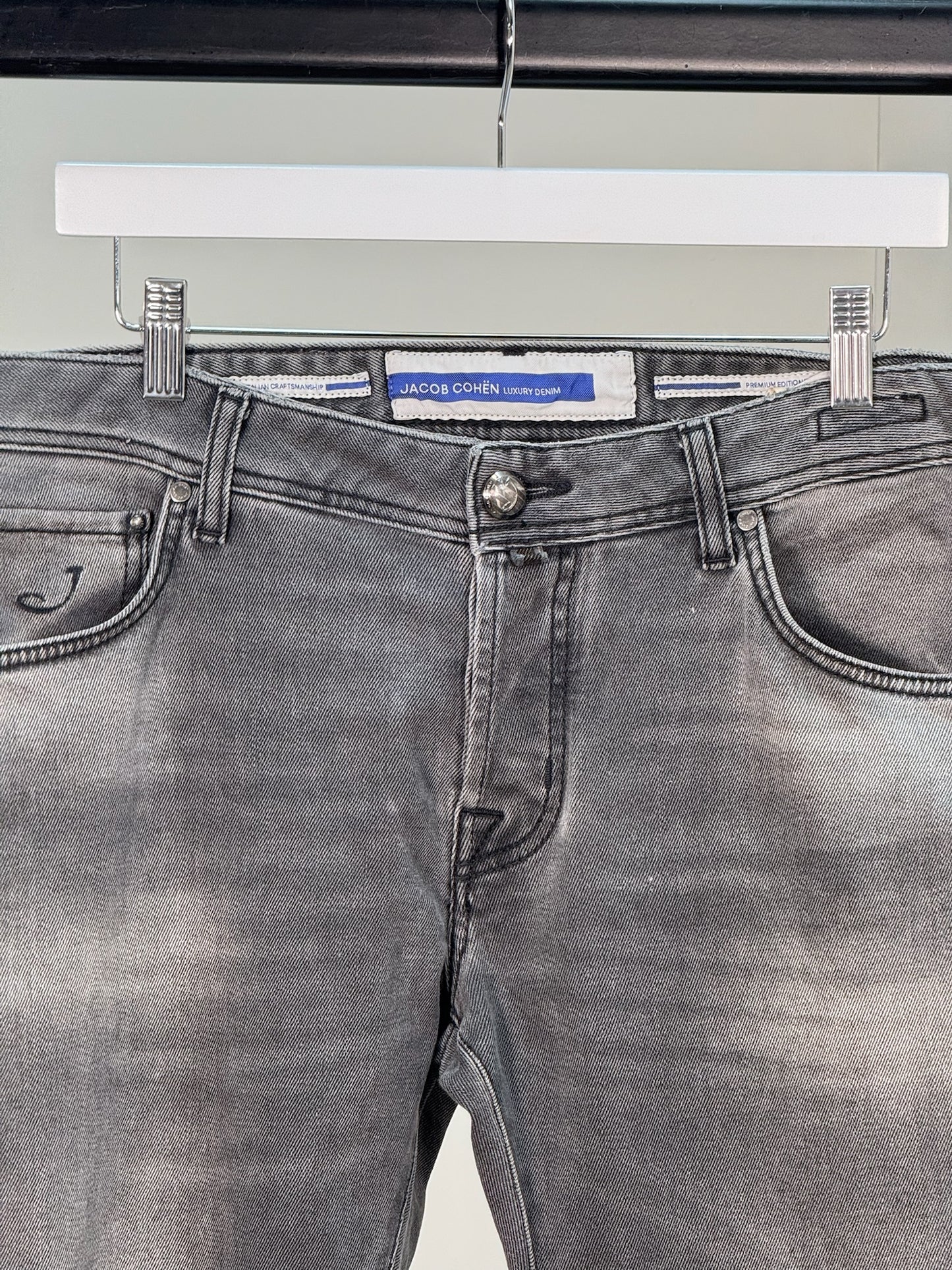 Jacob Cohen Grey Jeans - Size 34