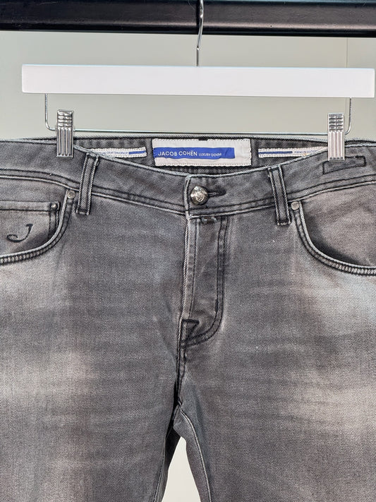 Jacob Cohen Grey Jeans - Size 34